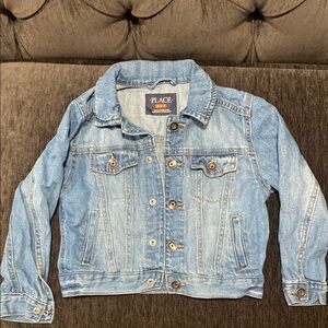 The Children's Place Light Blue Denim Jacket for Kids